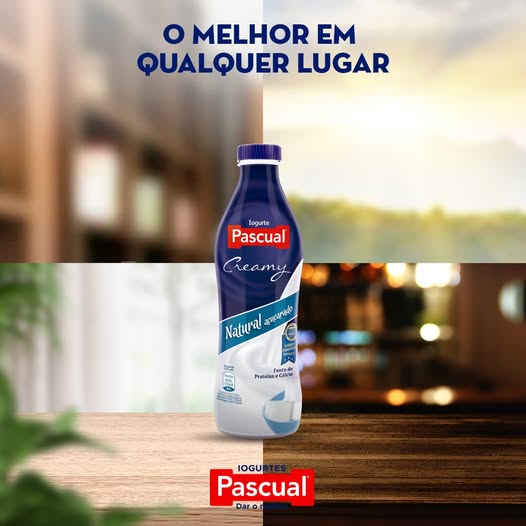 Iogurte Líquido Natural Açucarado Pascual 750ml2 Iogurte Líquido Natural Açucarado Pascual 750ml2