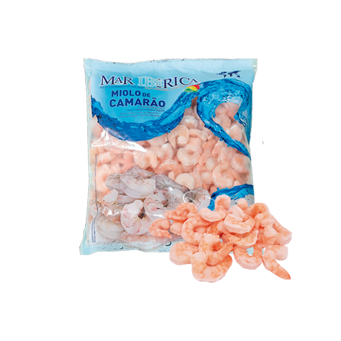 Miolo de Camarão Congelado Mar Ibérica 300gr Miolo de Camarão Congelado Mar Ibérica 300gr