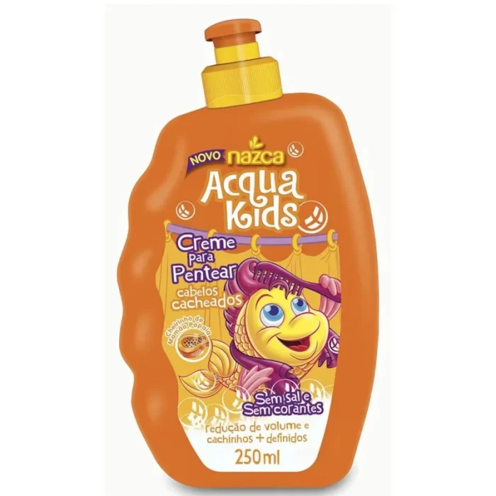 Acqua Kids Cabelos Cacheados Creme Pentear 250ml Acqua Kids Cabelos Cacheados Creme Pentear 250ml