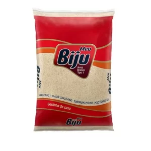 Arroz Biju Parboilizado 10 Unidade 1kg