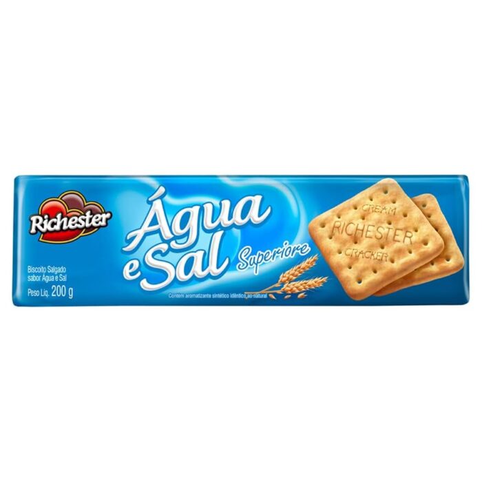 Bolacha Agua E Sal Superiore Richester 200g