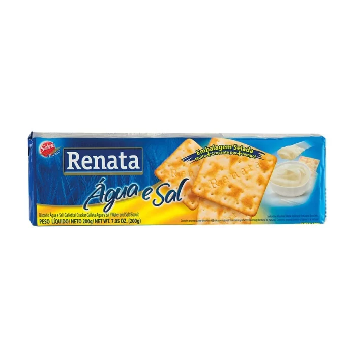 Bolacha Agua e Sal Renata 170g Bolacha Agua e Sal Renata 170g