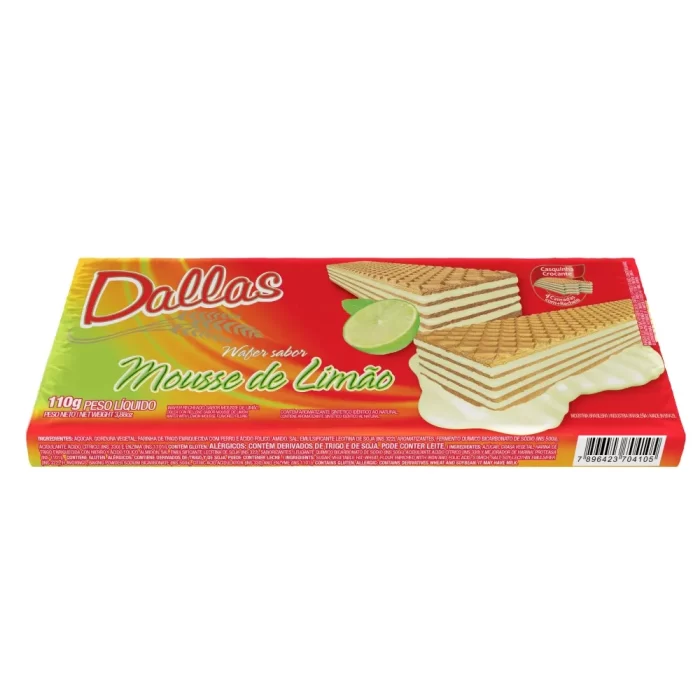 Bolacha Dallas Waffer 110G mousse limão Bolacha Dallas Waffer 110G mousse limão