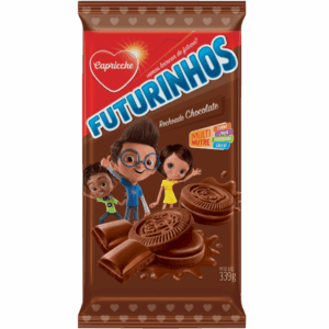 Bolacha Futurinho Recheado Chocolate Capriche