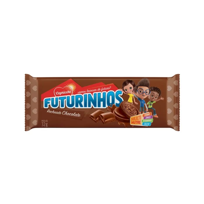 Bolacha Futurinhos Chocolate  Capriche 65g