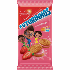 Bolacha Futurinhos Morango Capriche 48g