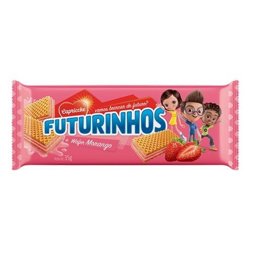 Bolacha Futurinhos Morango Capriche 65g3 Bolacha Futurinhos Morango Capriche 65g3