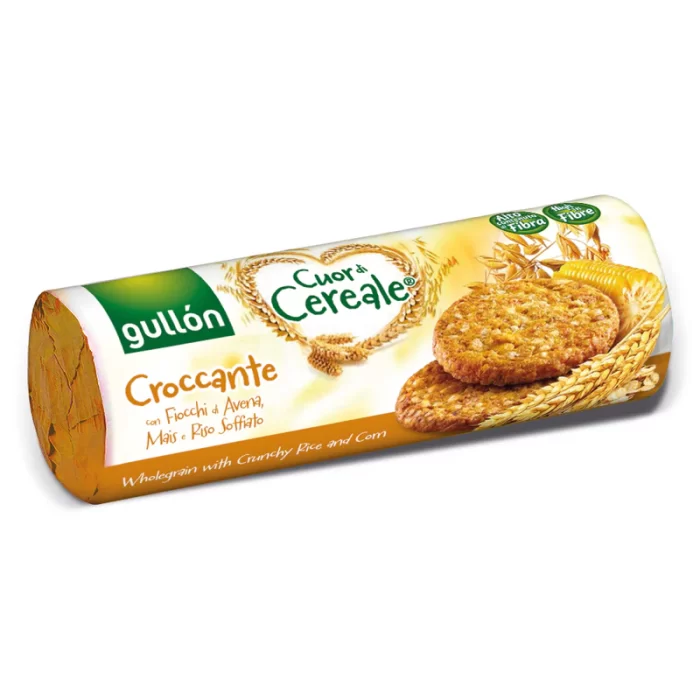 Bolacha Gullón Cuor Di Cereale Rice Corn 265g Bolacha Gullón Cuor Di Cereale Rice Corn 265g
