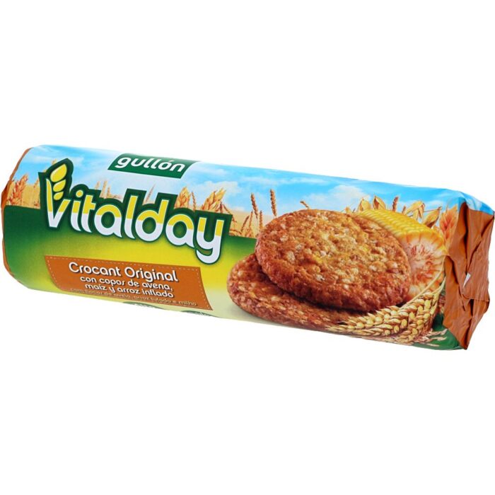 Bolacha Gullón Vitalday Original 265g Bolacha Gullón Vitalday Original 265g
