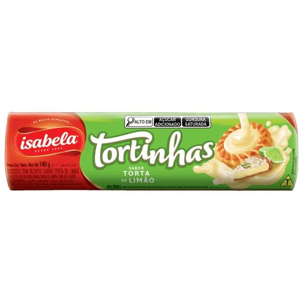 Bolacha Isabela Tortinha 140G CHOCOLATE BRANCO600 Bolacha Isabela Tortinha 140G CHOCOLATE BRANCO600