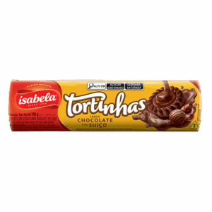 Bolacha Isabela Tortinha 140G chocolate
