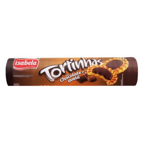 Bolacha Isabela Tortinha 140G chocolate e avelã Bolacha Isabela Tortinha 140G chocolate e avelã
