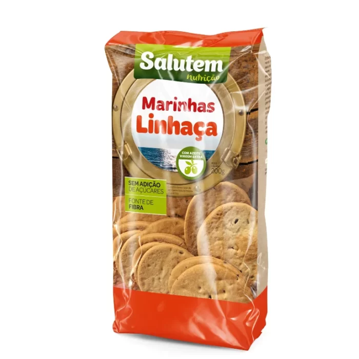 Bolachas Salutem Marinhas 200G_linhaça Bolachas Salutem Marinhas 200G_linhaça