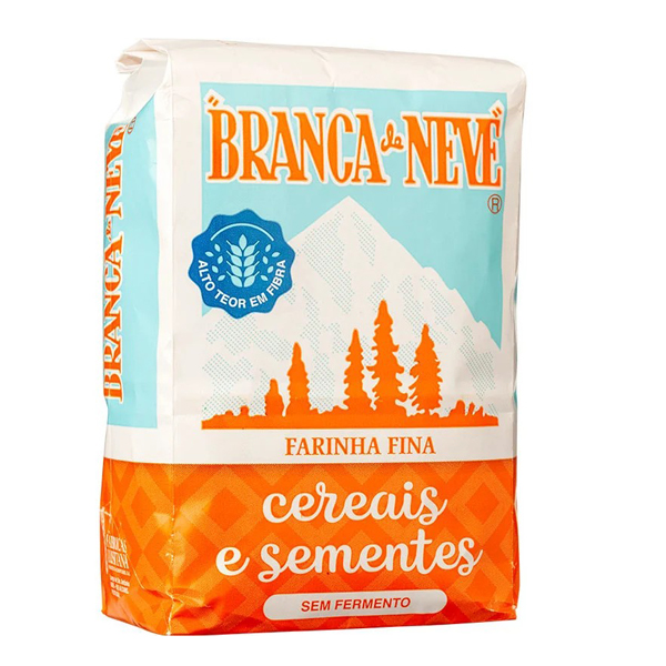 Branca de Neve Fine Flour, Cereals and Seeds, 500gok Branca de Neve Fine Flour, Cereals and Seeds, 500gok