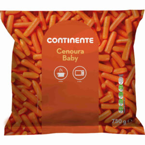 Cenoura Congelado Baby Continente 750g