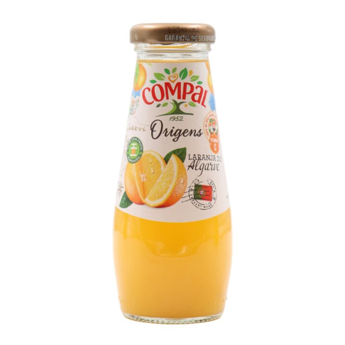 Compal Origem Laranja Algarve Garrafa 200ml Compal Origem Laranja Algarve Garrafa 200ml