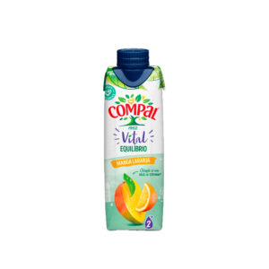 Compal Vital Manga e Laranja 330ml 18 Unidades