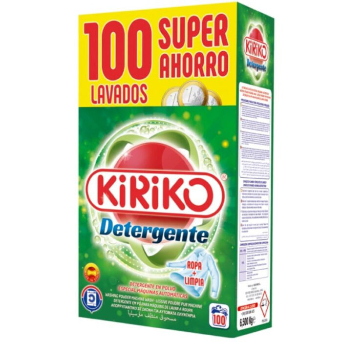 Detergente Em Pó Roupa Maquina Kiriko 6.5kg Detergente Em Pó Roupa Maquina Kiriko 6.5kg