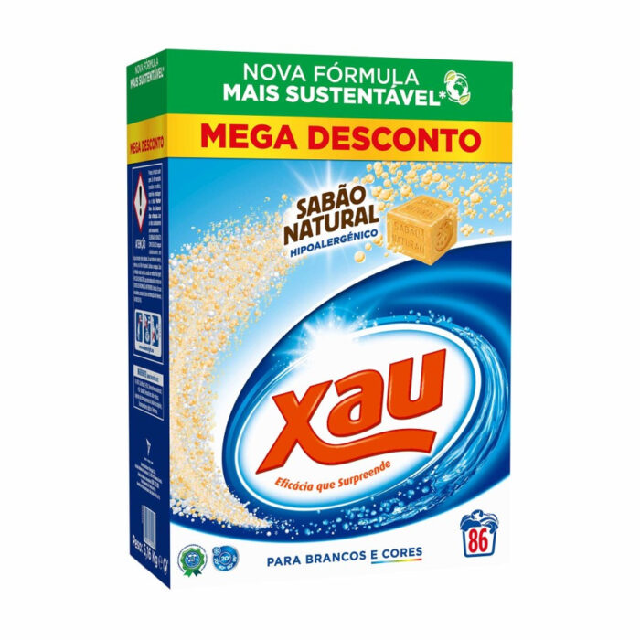 Detergente Em Pó Xau Maquina 5,280kg