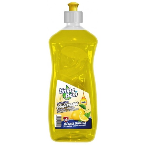 Detergente Limpa Bem Limão 1l Detergente Limpa Bem Limão 1l