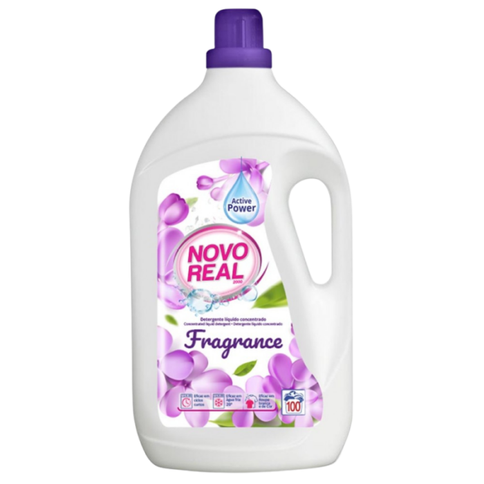 Detergente Novo Real Lavanda e Camomila 1,044 Kg Detergente Novo Real Lavanda e Camomila 1,044 Kg