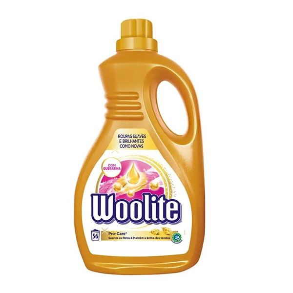 Detergente Woolite Pro-Care 56 Doses ( 3,41l ) X 6 Detergente Woolite Pro-Care 56 Doses ( 3,41l ) X 6