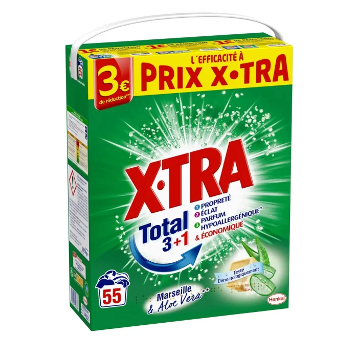 Detergente Xtra Total 0,275 Kg Detergente Xtra Total 0,275 Kg