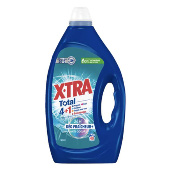 Detergente Xtra Total 40 Doses Detergente Xtra Total 40 Doses
