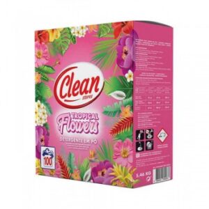 Detergente em pó Clean 100d 5,46kg
