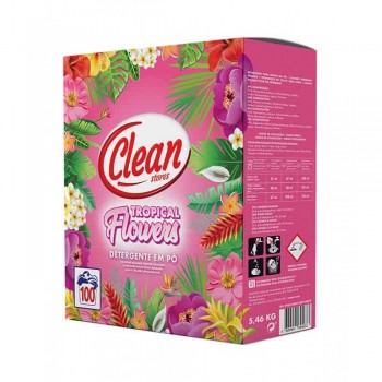 Detergente em pó Cleam 100d 5,46kg Detergente em pó Cleam 100d 5,46kg