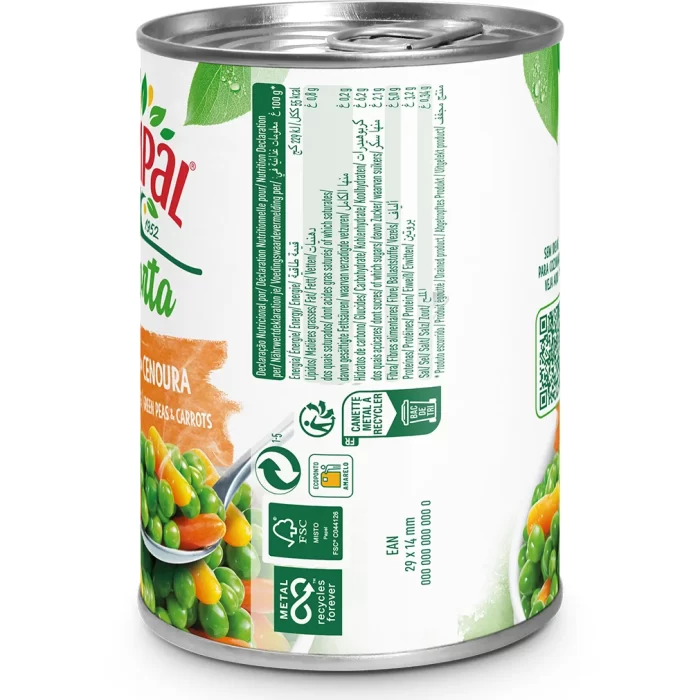 Ervilha com Cenoura Compal 845 G2 Ervilha com Cenoura Compal 845 G2