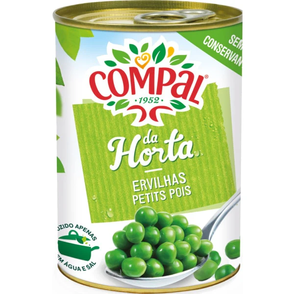 Ervilhas410gr-Compal Ervilhas410gr-Compal