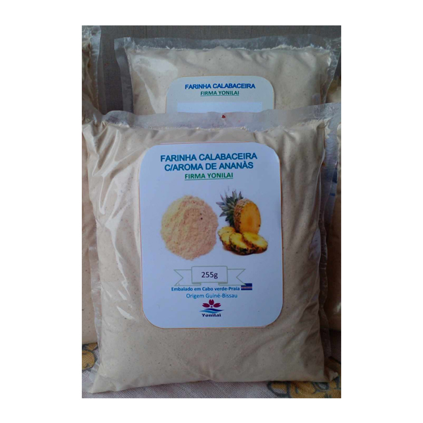 Farinha Calabaceira com Aroma De Ananas Yonilai 255g Farinha Calabaceira com Aroma De Ananas Yonilai 255g