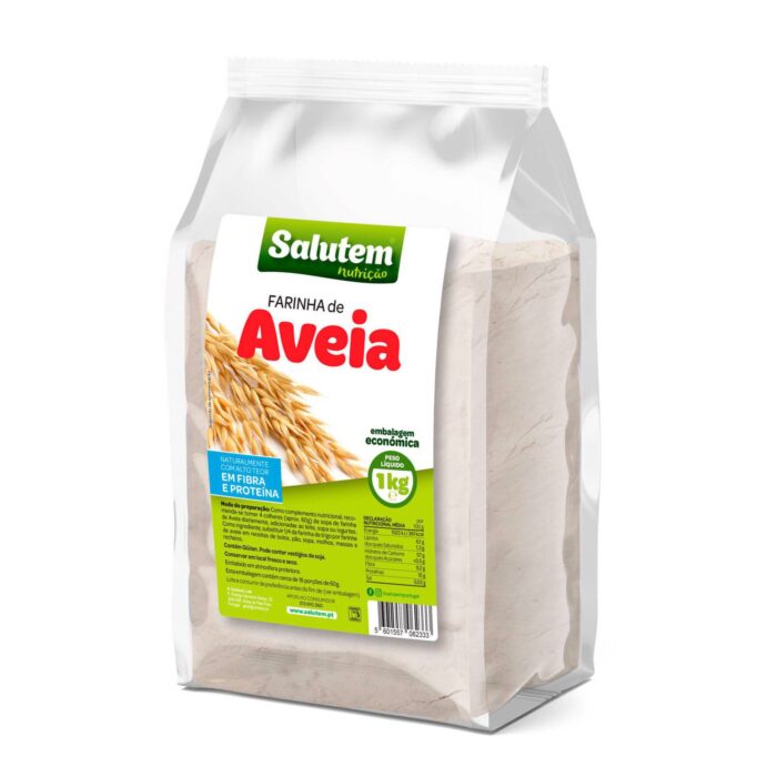Farinha De Aveia Salutem 1kg2 Farinha De Aveia Salutem 1kg2