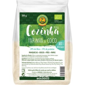 Farinha De Coco Cem Porcento Pura 200g