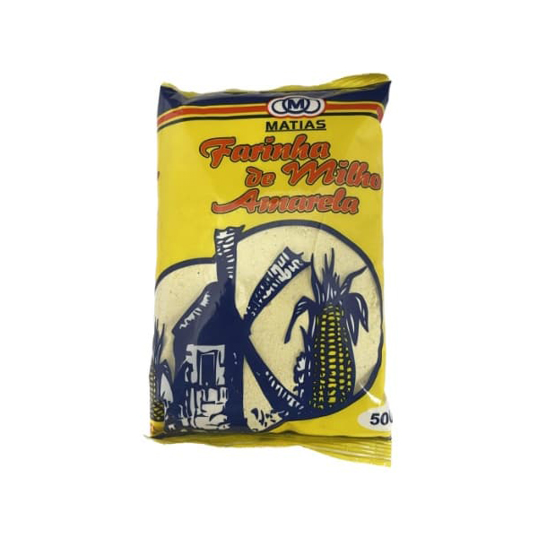 Farinha De Milho Amarelo Matias 500g Farinha De Milho Amarelo Matias 500g
