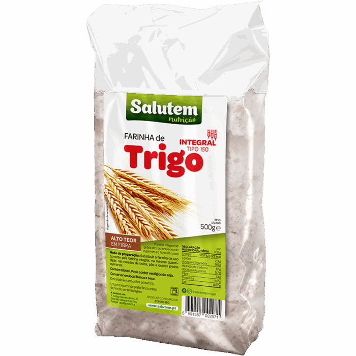 Farinha De Trigo Integral Salutem 500g