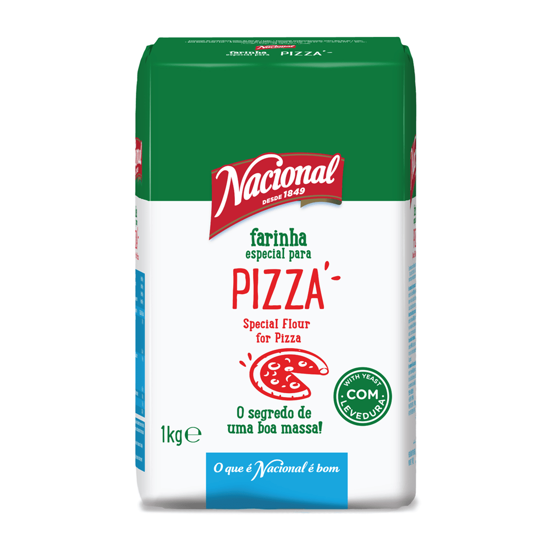 Farinha Nacional De Pizza 1kg Farinha Nacional De Pizza 1kg