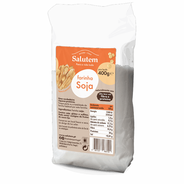 Farinha Soja Salutem 400g Farinha Soja Salutem 400g