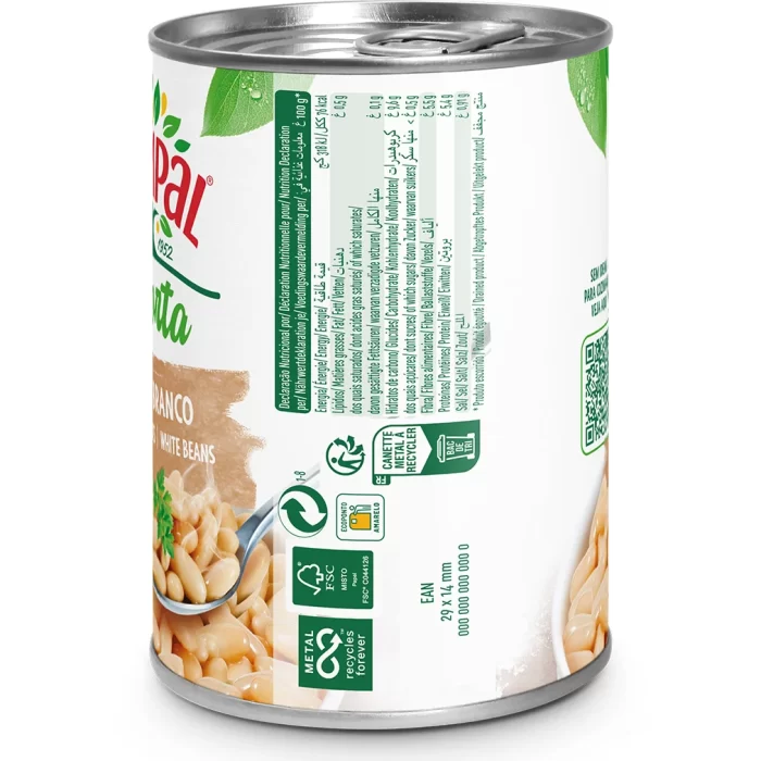 Feijão Compal Branco 410 G2 Feijão Compal Branco 410 G2