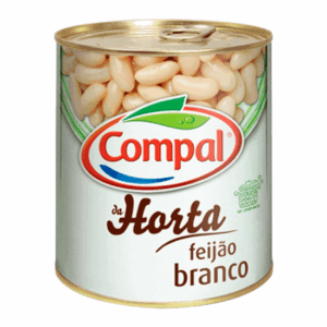 Feijão Compal Branco 845 G