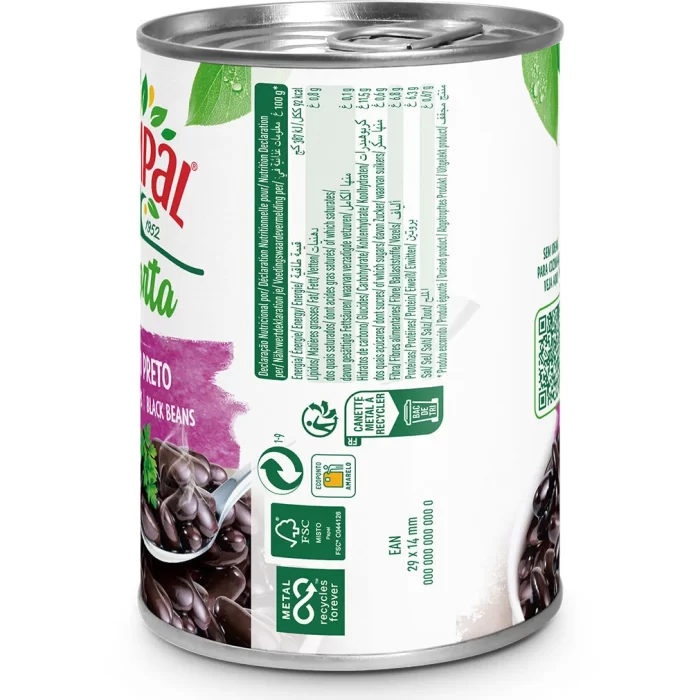 Feijão Compal Preto 410 G_lat