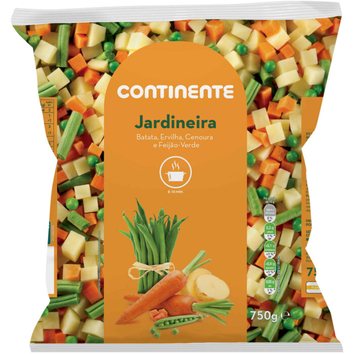 Jardineira Congelado Continente 750g Jardineira Congelado Continente 750g