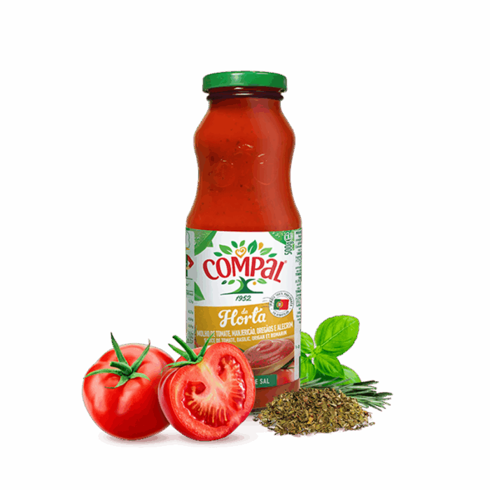 Polpa De Tomate Compal com Cebola e Alho 500 G