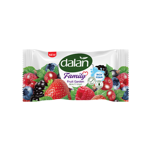Sabão Dalan F&C 2 In 1 For Fruits 4 Unidades 90g Sabão Dalan F&C 2 In 1 For Fruits 4 Unidades 90g