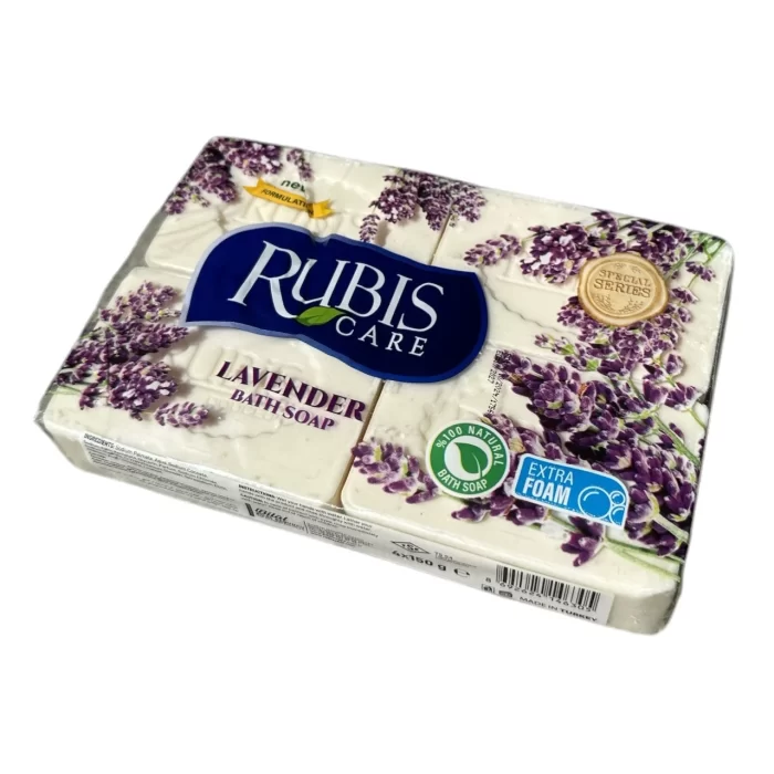Sabão Lavender Rubis 4 Unidades 150g2