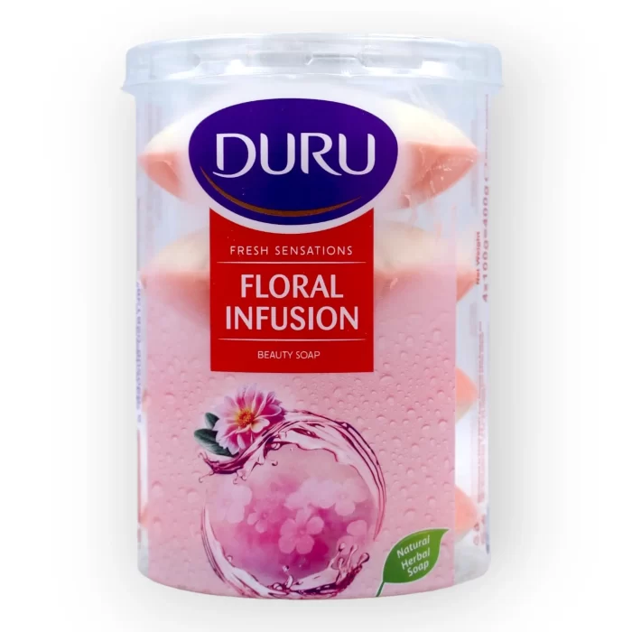 Sabonete Duru Rose 1+1 4 Unidades100g