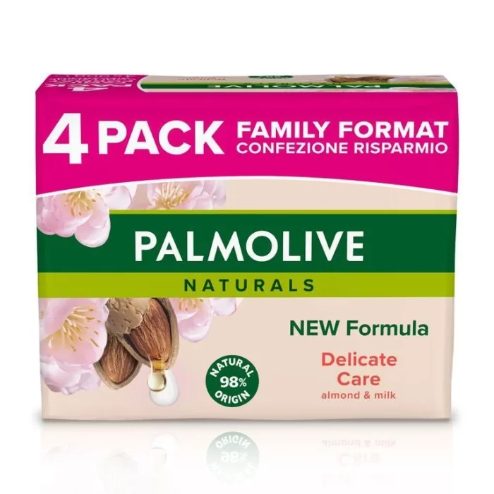 Sabonete Palmolive Leite Amêndoa 90g_4pack