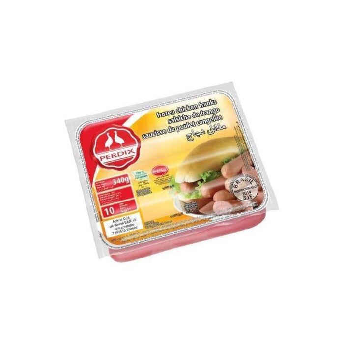 Salsicha Frango Congelado Chicken Franks 340g Salsicha Frango Congelado Chicken Franks 340g