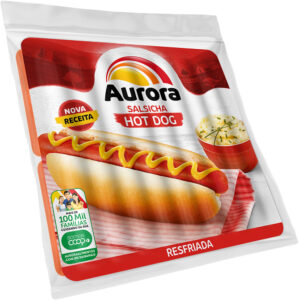 Salsichas Congelado Aurora 340g